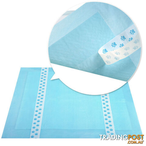 200 Puppy Pet Dog Toilet Training Pads Blue - photo 4 of 8