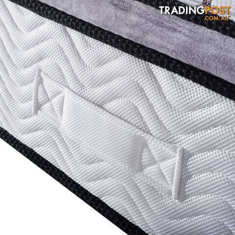 Cool Gel Memory Foam Euro Top Pocket Spring Mattress Double