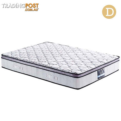 Cool Gel Memory Foam Euro Top Pocket Spring Mattress Double