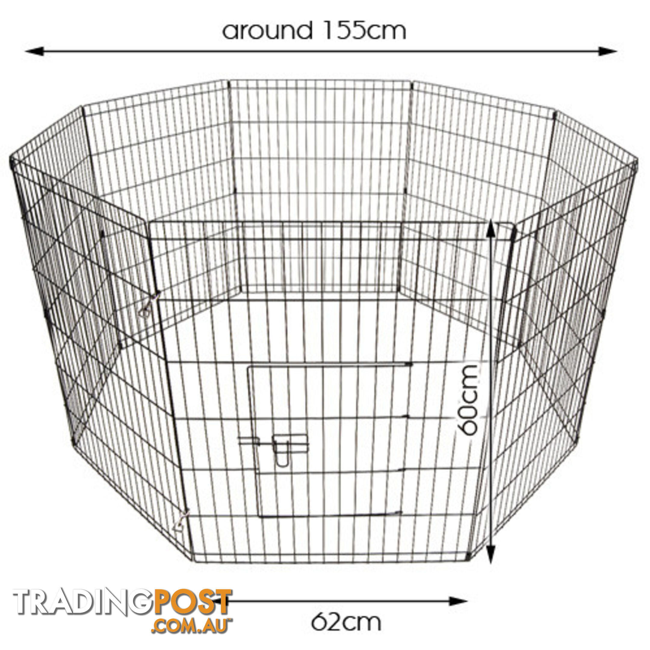 8 Panels Pet Dog Exercise Playpen