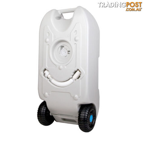 40L Portable Wheel Water Tank Grey - photo 5 of 8
