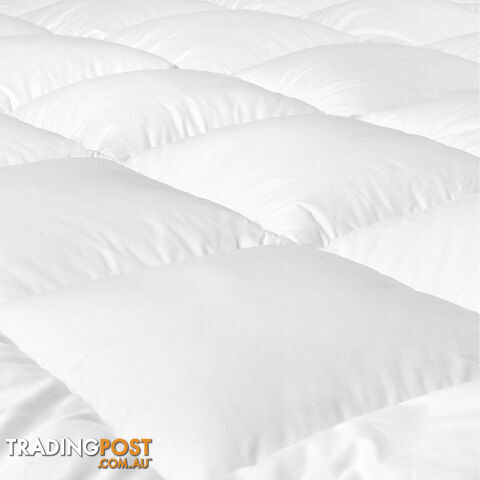 Pillowtop Mattress Topper Memory Resistant Protector Pad Cover Queen - photo 5 of 9