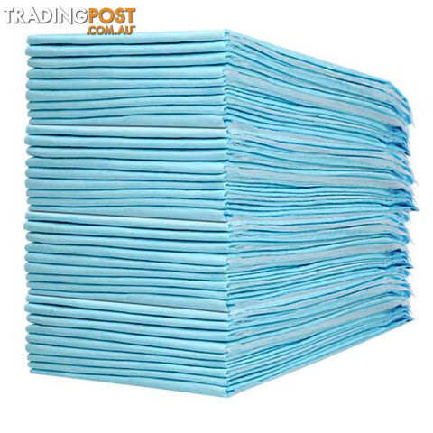 50 Puppy Pet Dog Toilet Training Pads Blue