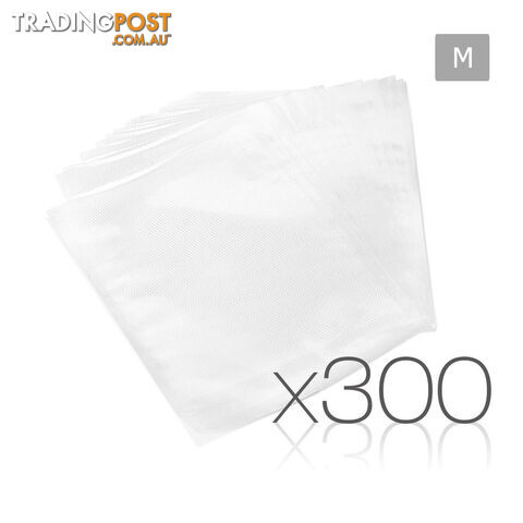 300 Food Sealer Bags: 20 x 30cm