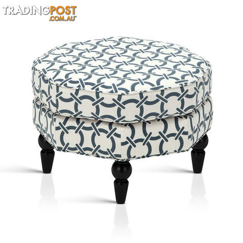 Seat Footstool Bench Stool Storage Ottoman - Grey