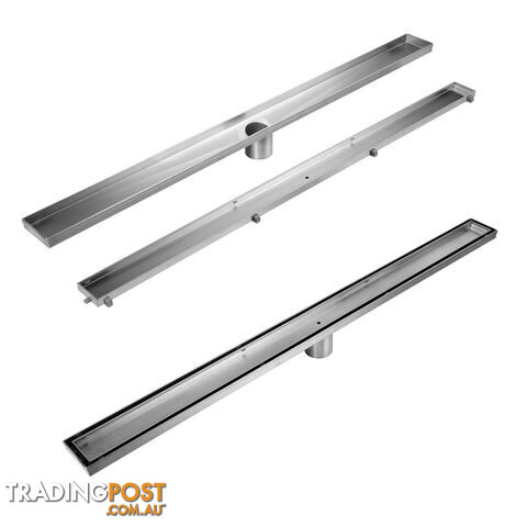 Tile Insert Stainless Steel Shower Grate Drain Floor Bathroom 600mm