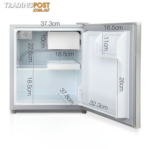 2-in-1 55L Caravan Bar Fridge Freezer Stainless Steel - photo 3 of 10