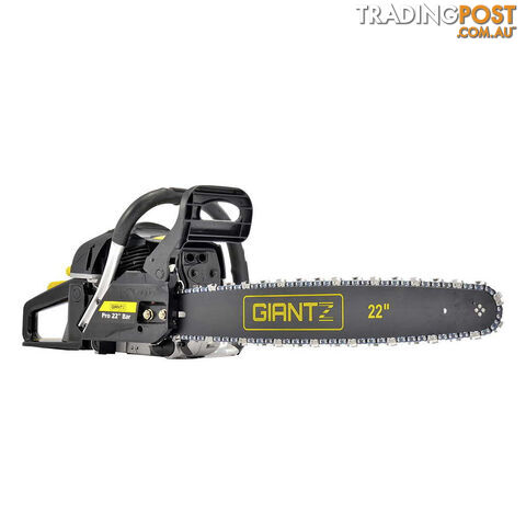 Giantz 58CC Petrol Chainsaw w/ Carry Bag and Safety Set