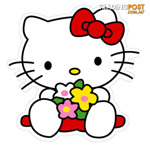 Cute Little Hello Kitty Wall Stickers - Totally Movable