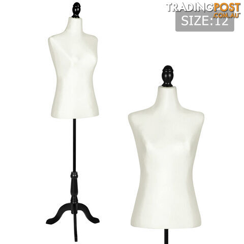 Female Mannequin Cloth Display Tailor Dressmaker Black