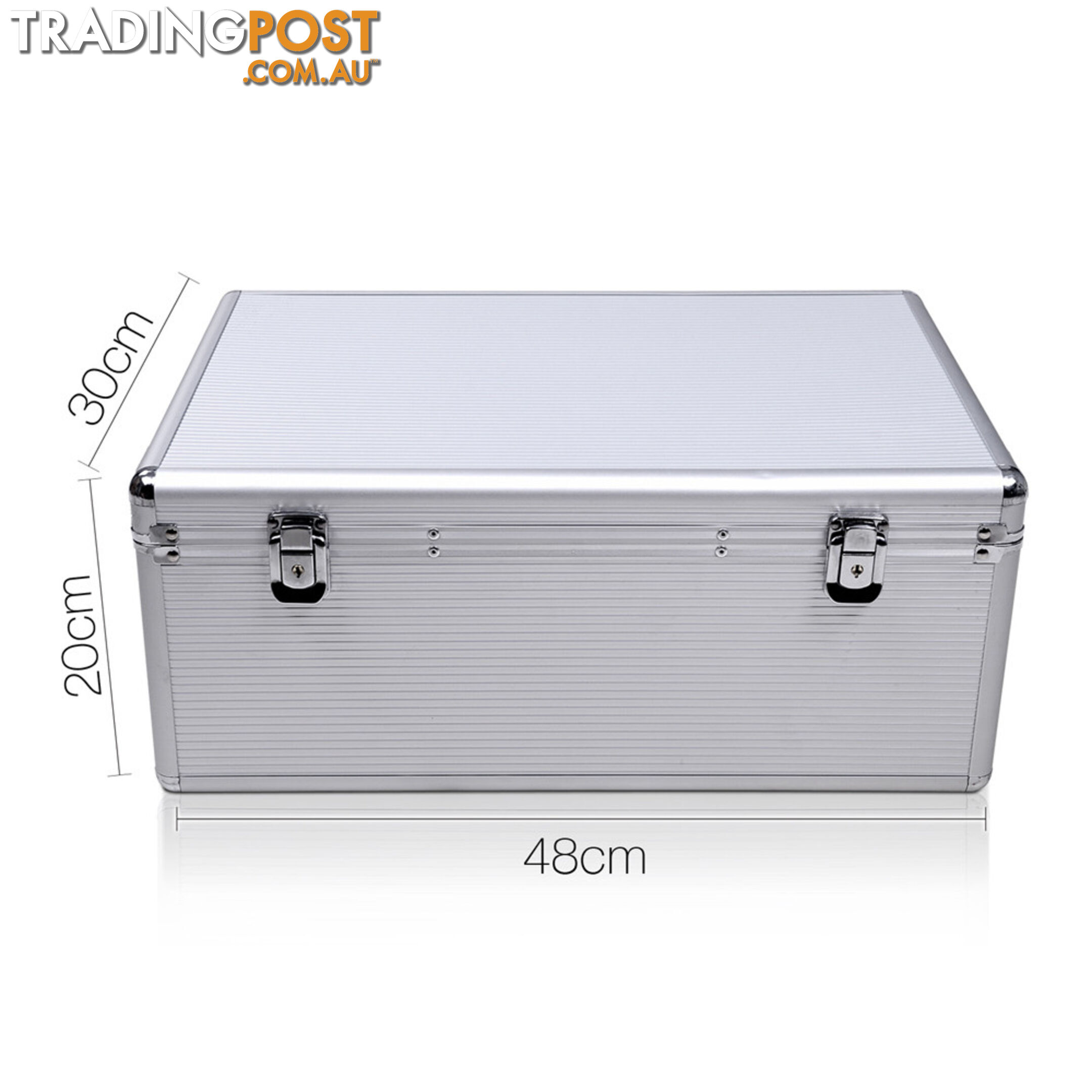 Aluminium CD DVD Bluray Storage Case Box 500 Discs SL