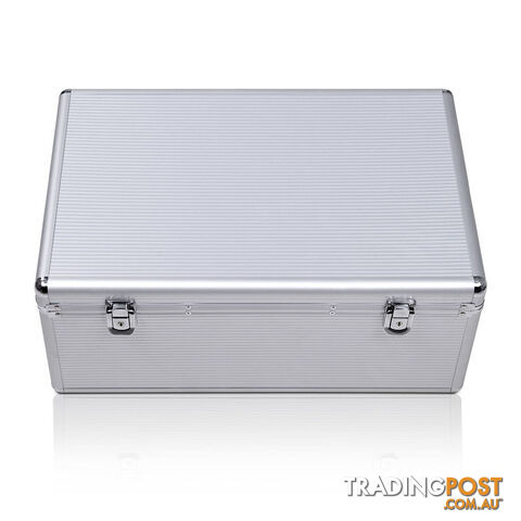 Aluminium CD DVD Bluray Storage Case Box 500 Discs SL