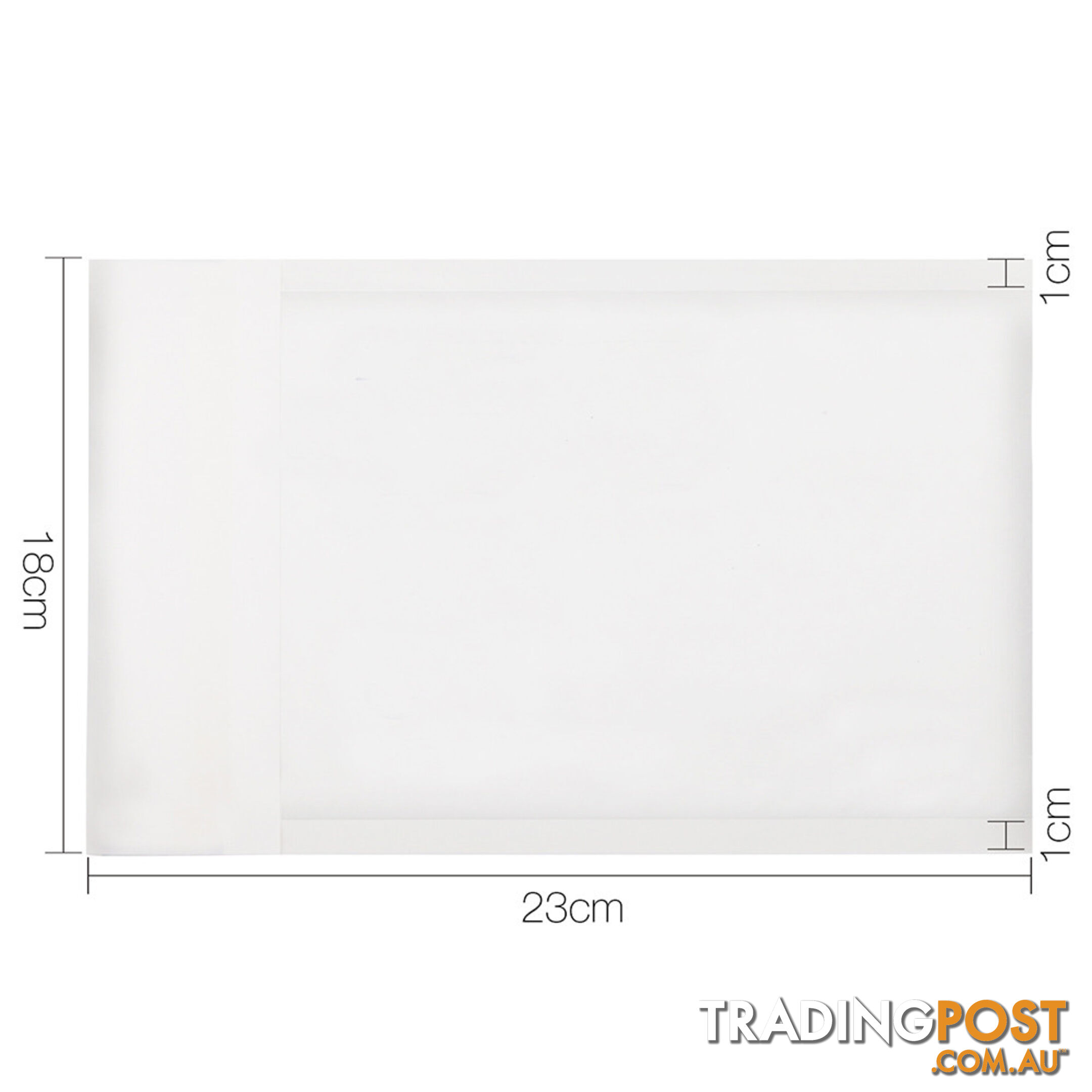 Set of 100 Poly Mailer Bags - 225 x 330mm