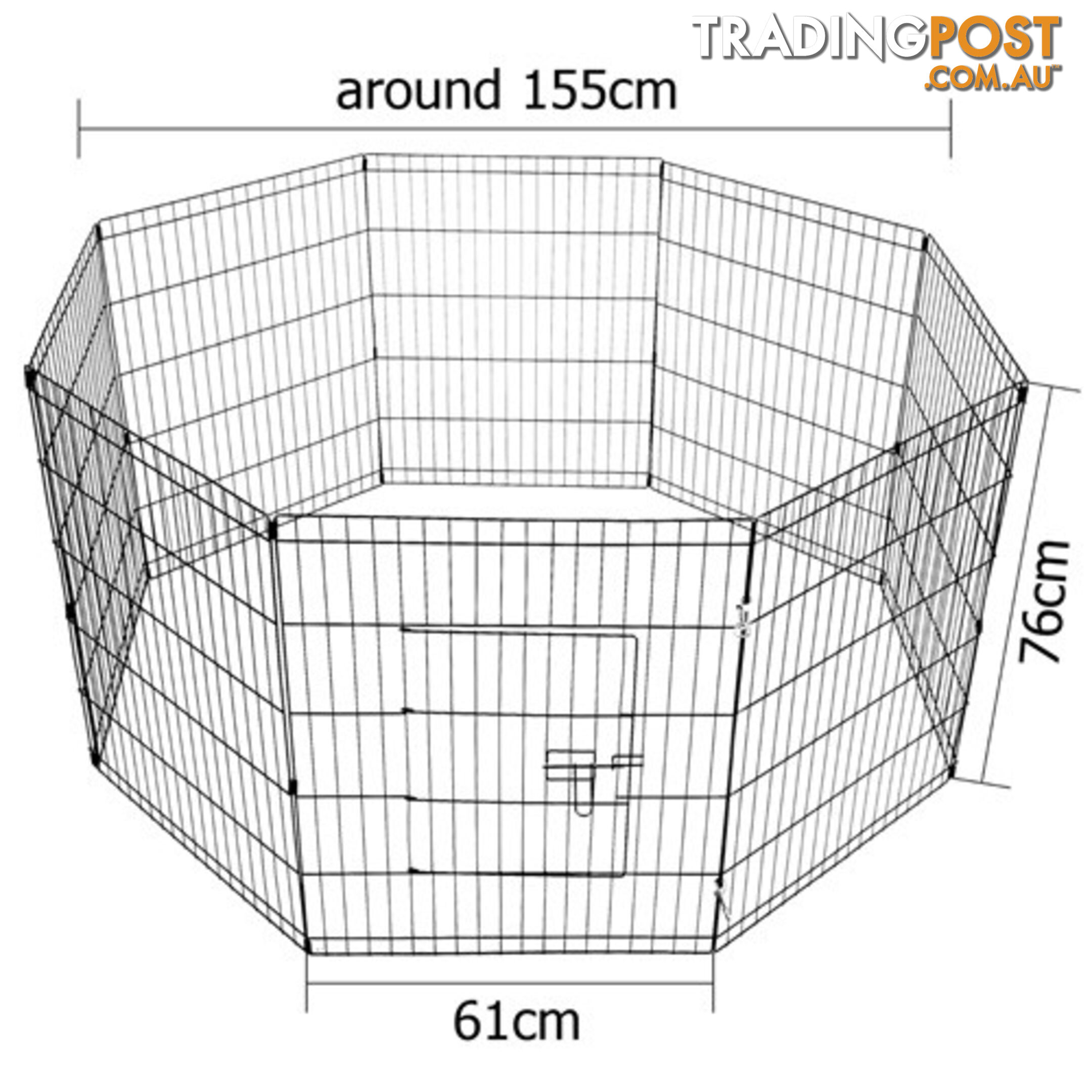 8 Panels Pet Dog Exercise Playpen