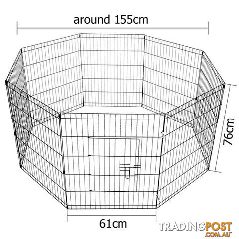 8 Panels Pet Dog Exercise Playpen