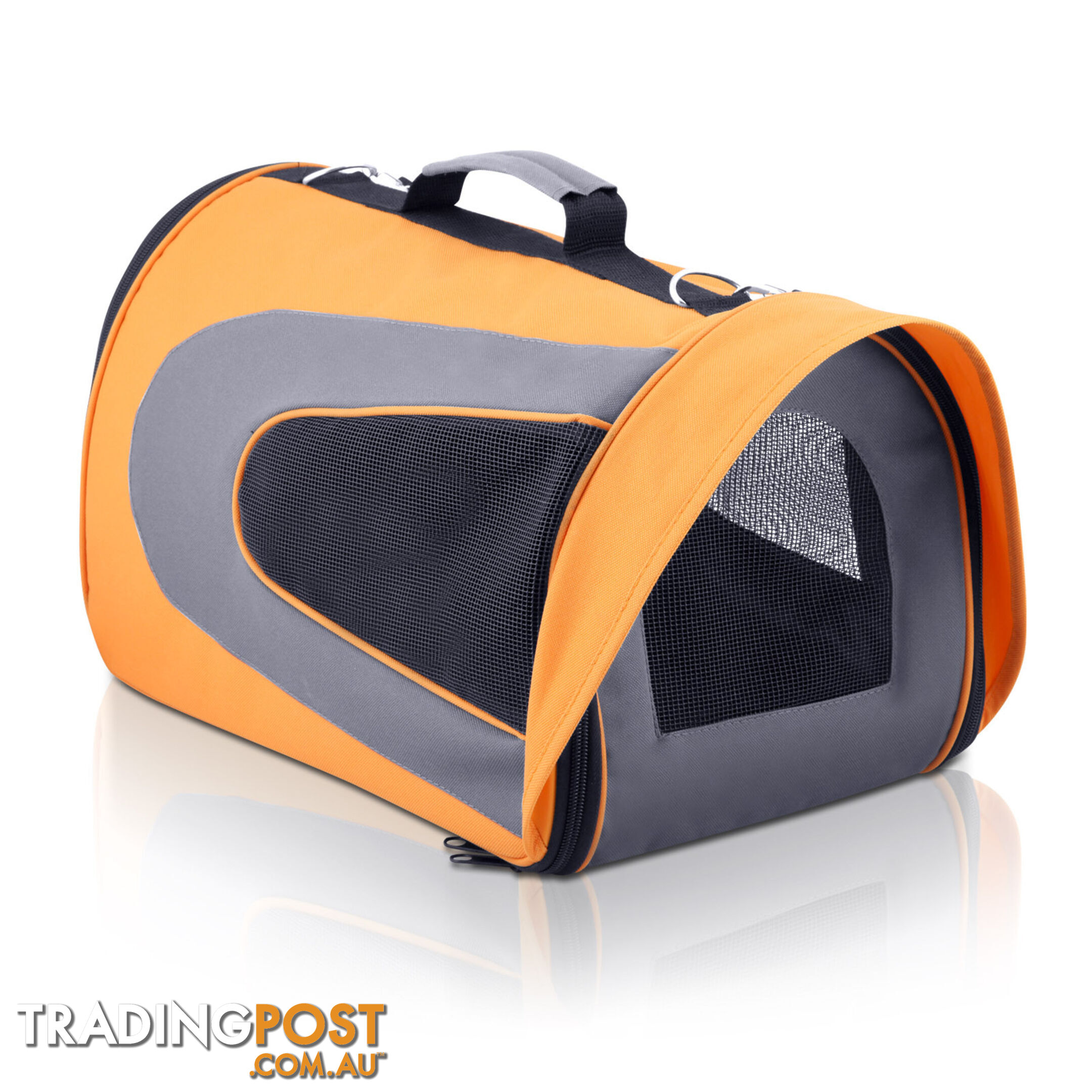 Pet Dog Cat Carrier Travel Bag Large Orange