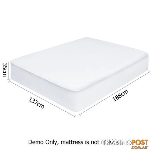 Waterproof Non-Woven Mattress Protector - King - photo 2 of 8
