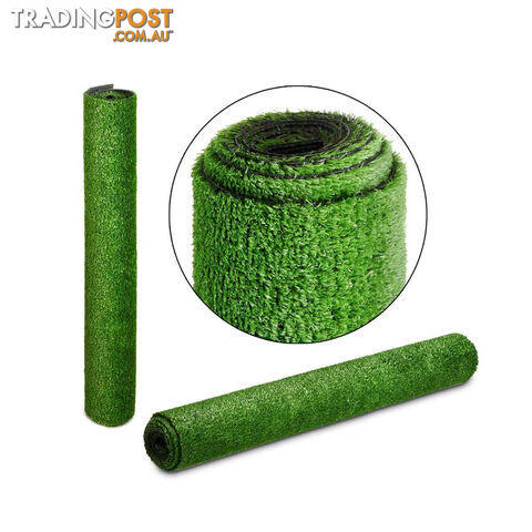 Artificial Grass 10 SQM Polypropylene Lawn Flooring 1X10M Green