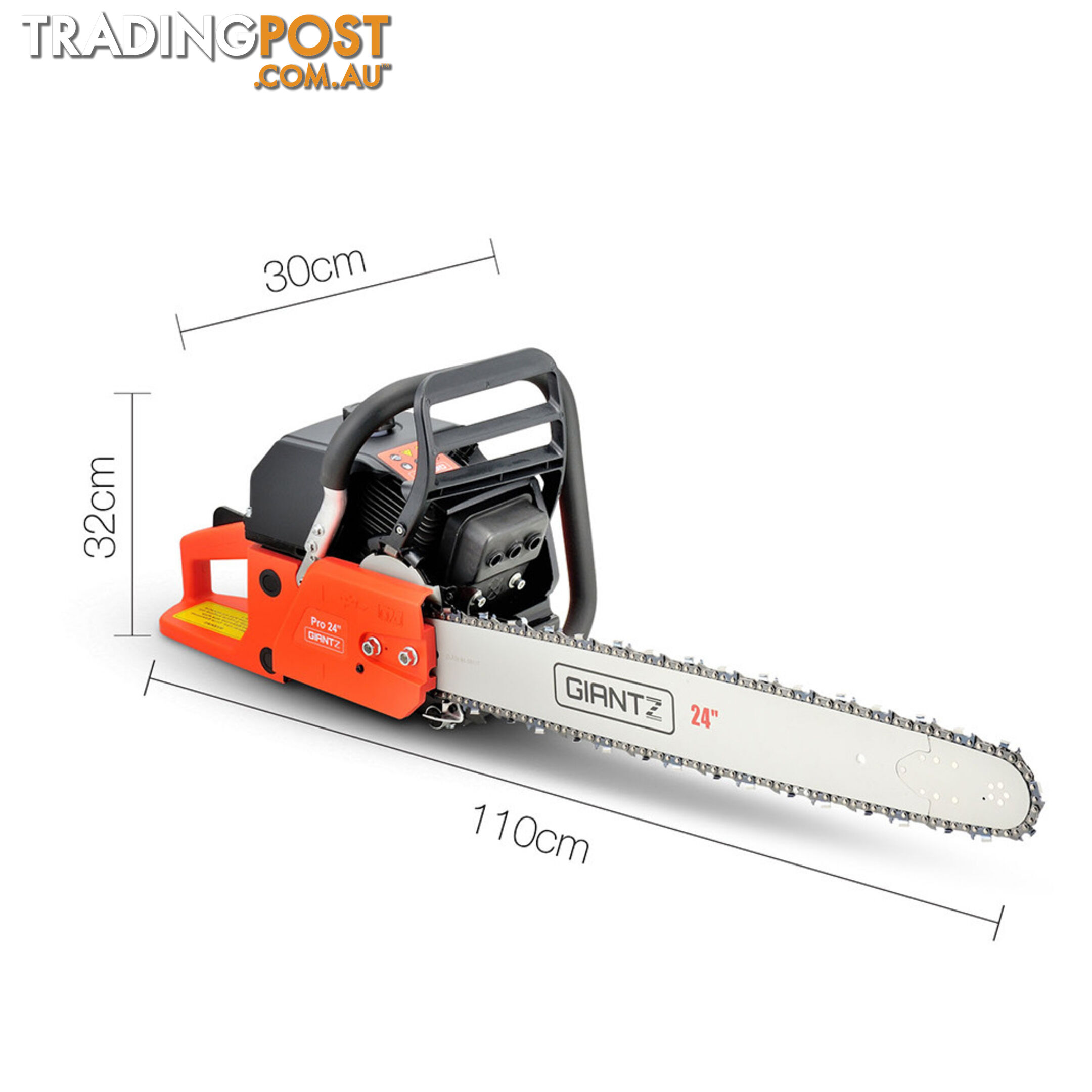 92CC Power Chainsaw 24 Bar