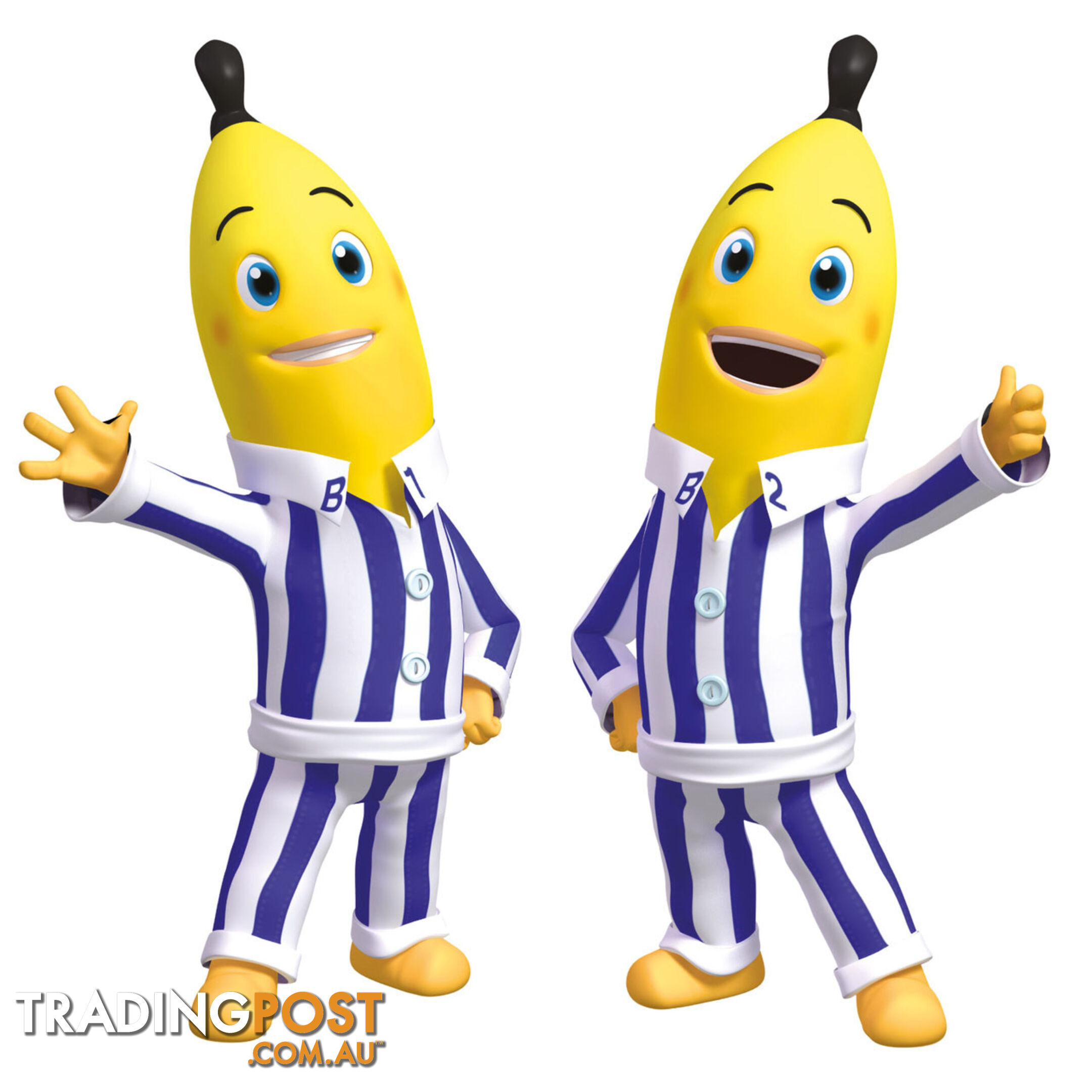 Bananas in Pyjamas Wall Stickers - Totally Movable