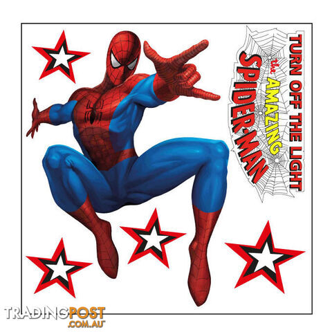 Spiderman Wall Sticker - Totally Movable