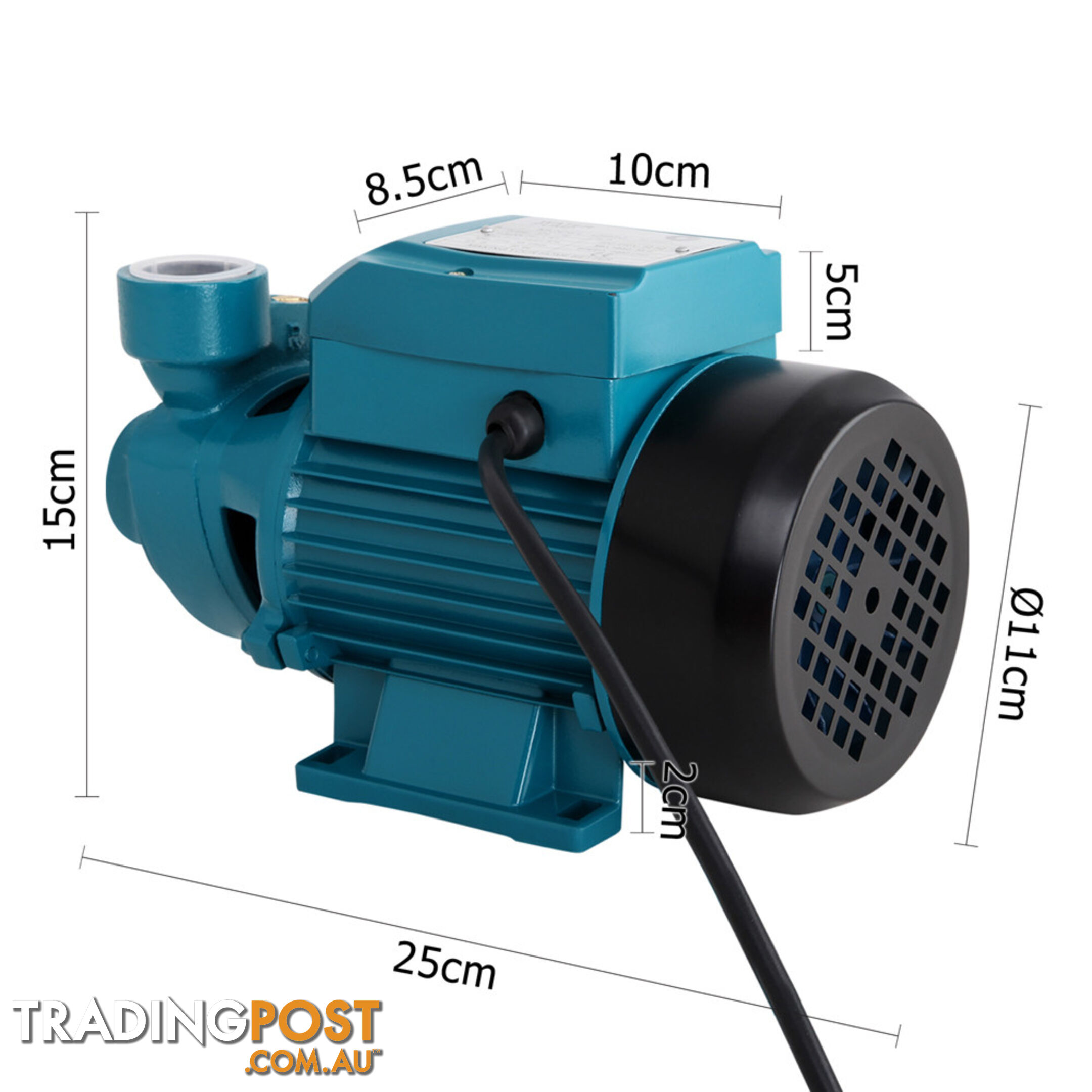 Electric Clean Water Pump 35L/Min 1/2/HP