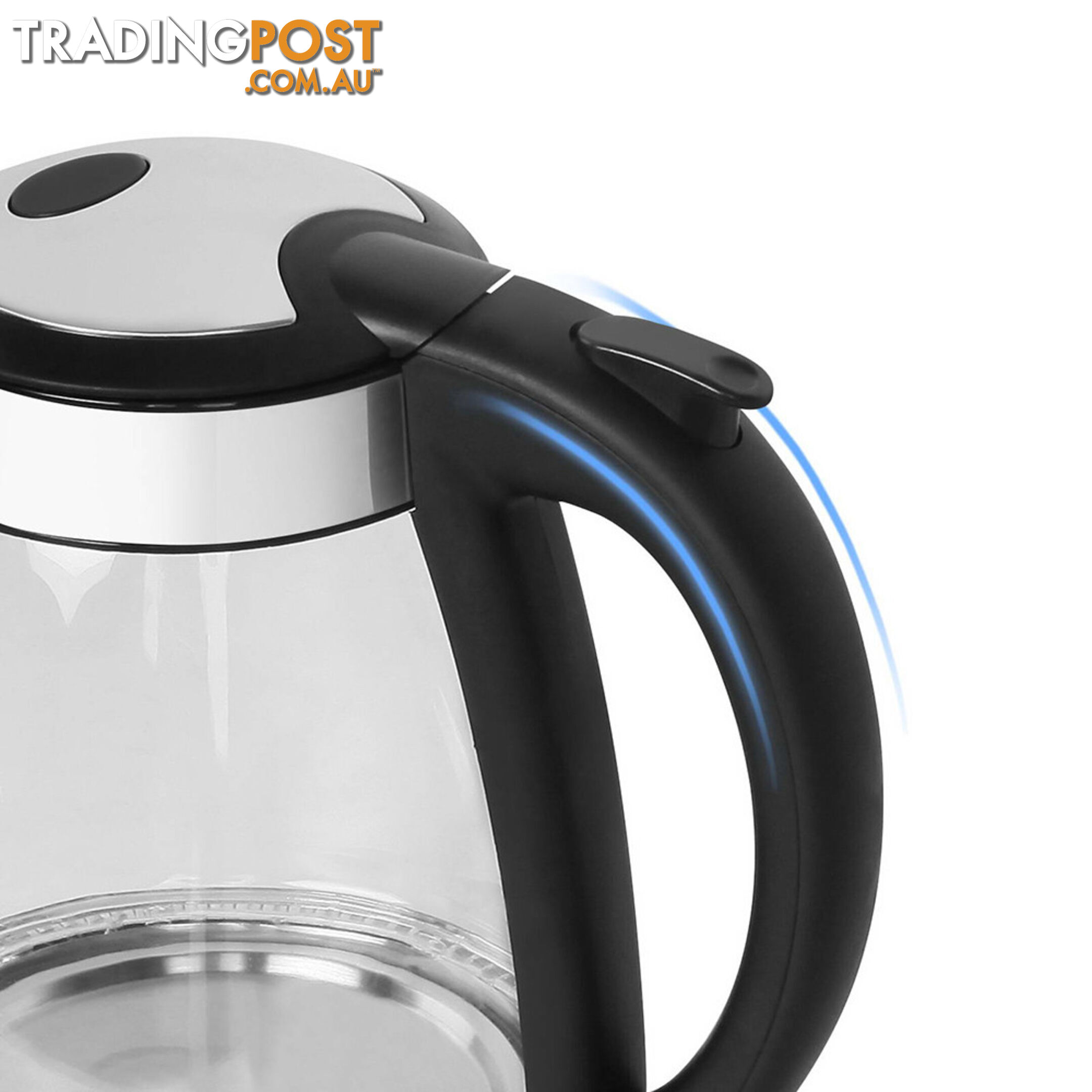 LED Cordless Glass Kettle  1.7L