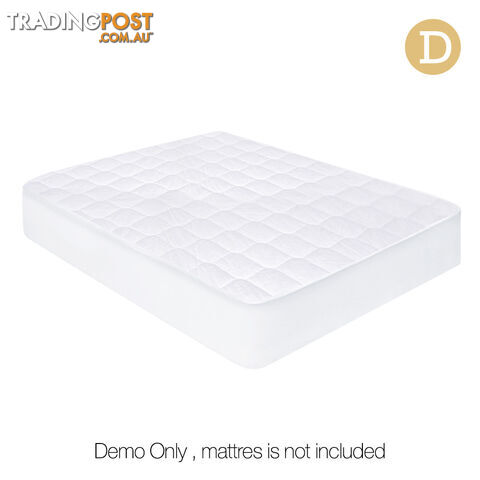 Cotton Cover Mattress Protector  Double