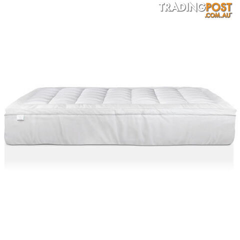 Bamboo Pillowtop Mattress Topper 5cm - King