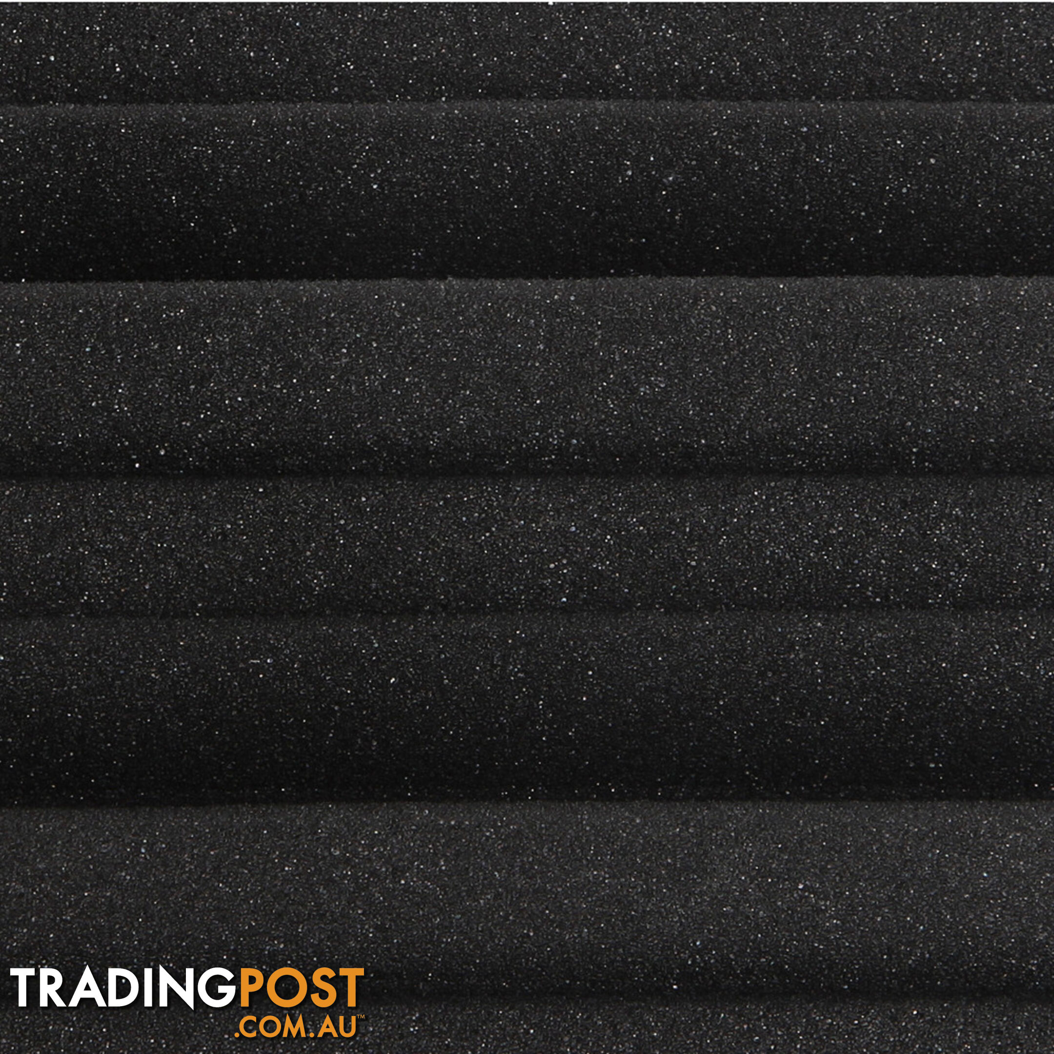 Set of 20 Studio Wedge Acoustic Foam Black 30 x 30cm