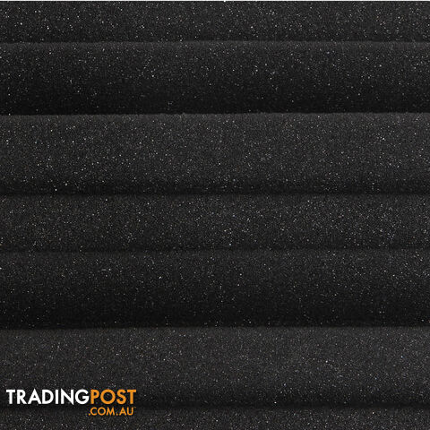 Set of 20 Studio Wedge Acoustic Foam Black 30 x 30cm