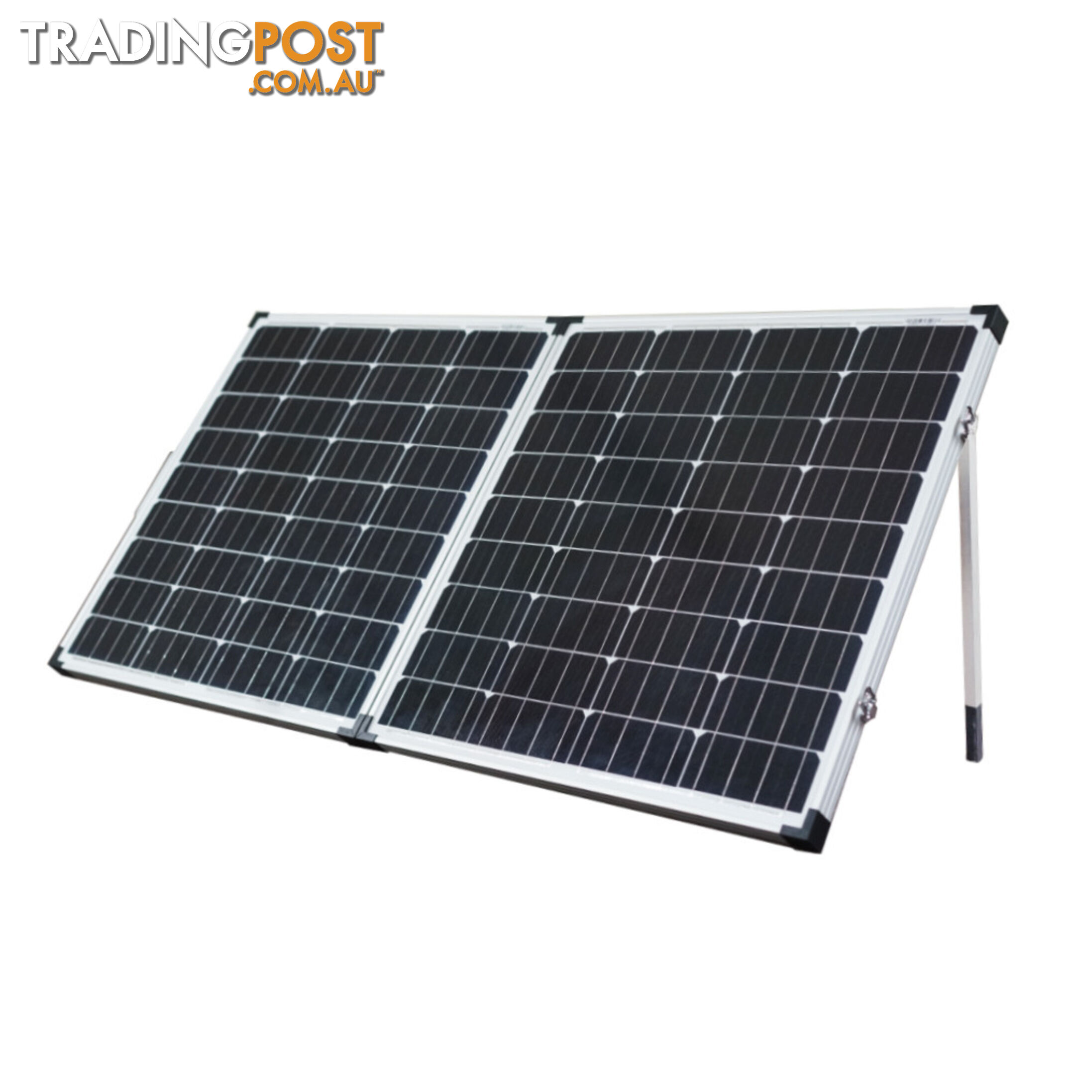 12V 160W Solar Folding Panel Kit Caravan Boat Camping Power Mono Charging