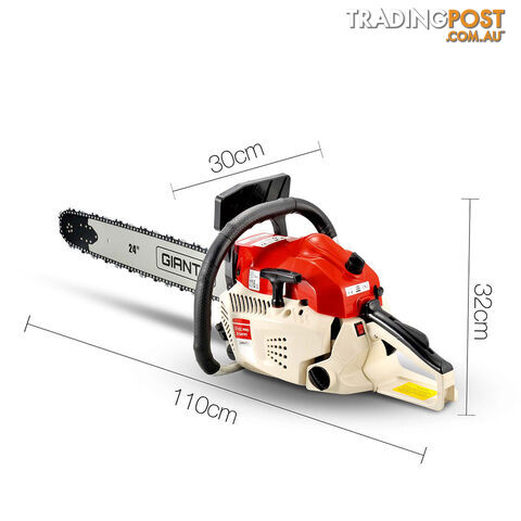 88CC 24 Inch Chainsaw - photo 2 of 10