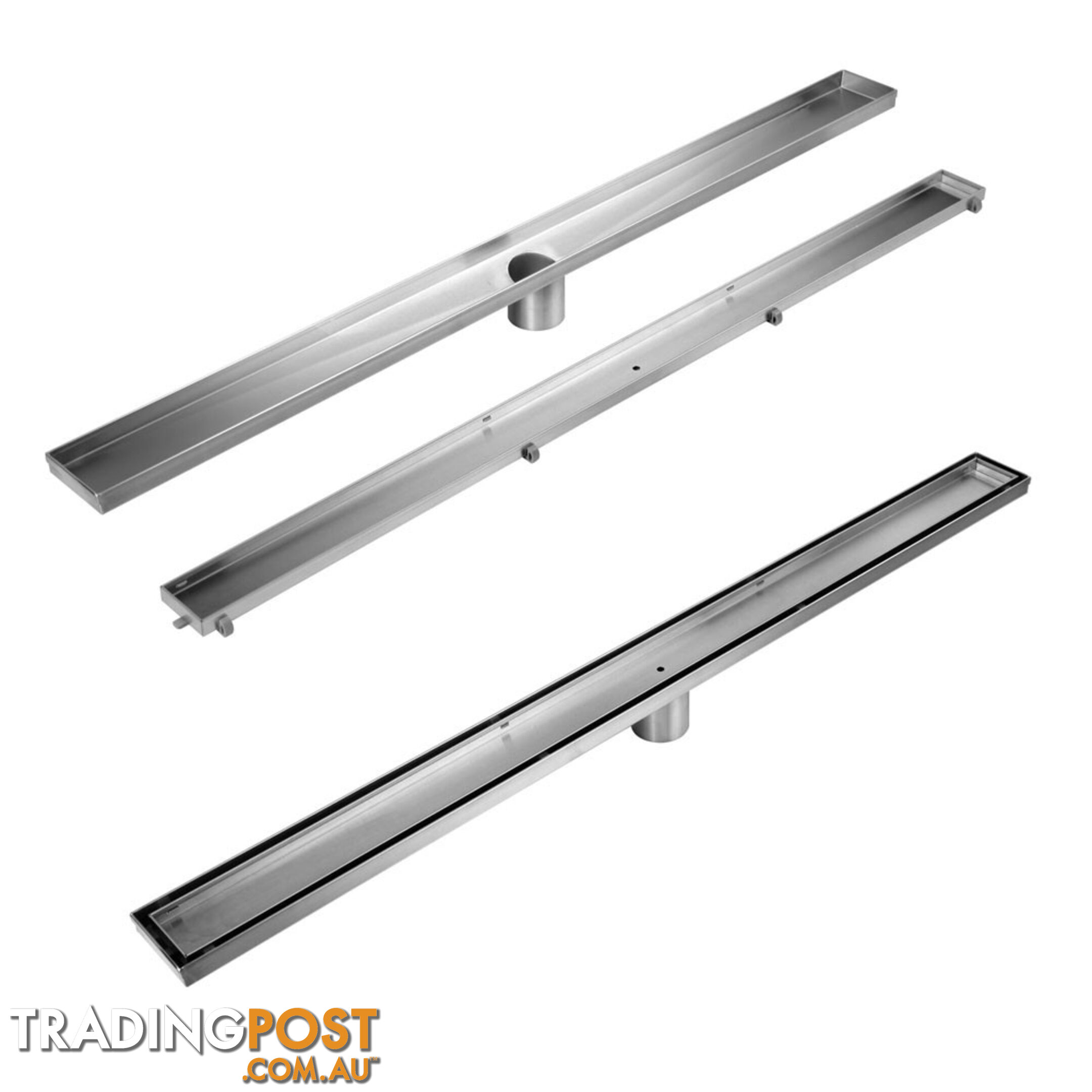 Tile Insert Stainless Steel Shower Grate Drain Floor Bathroom 900mm