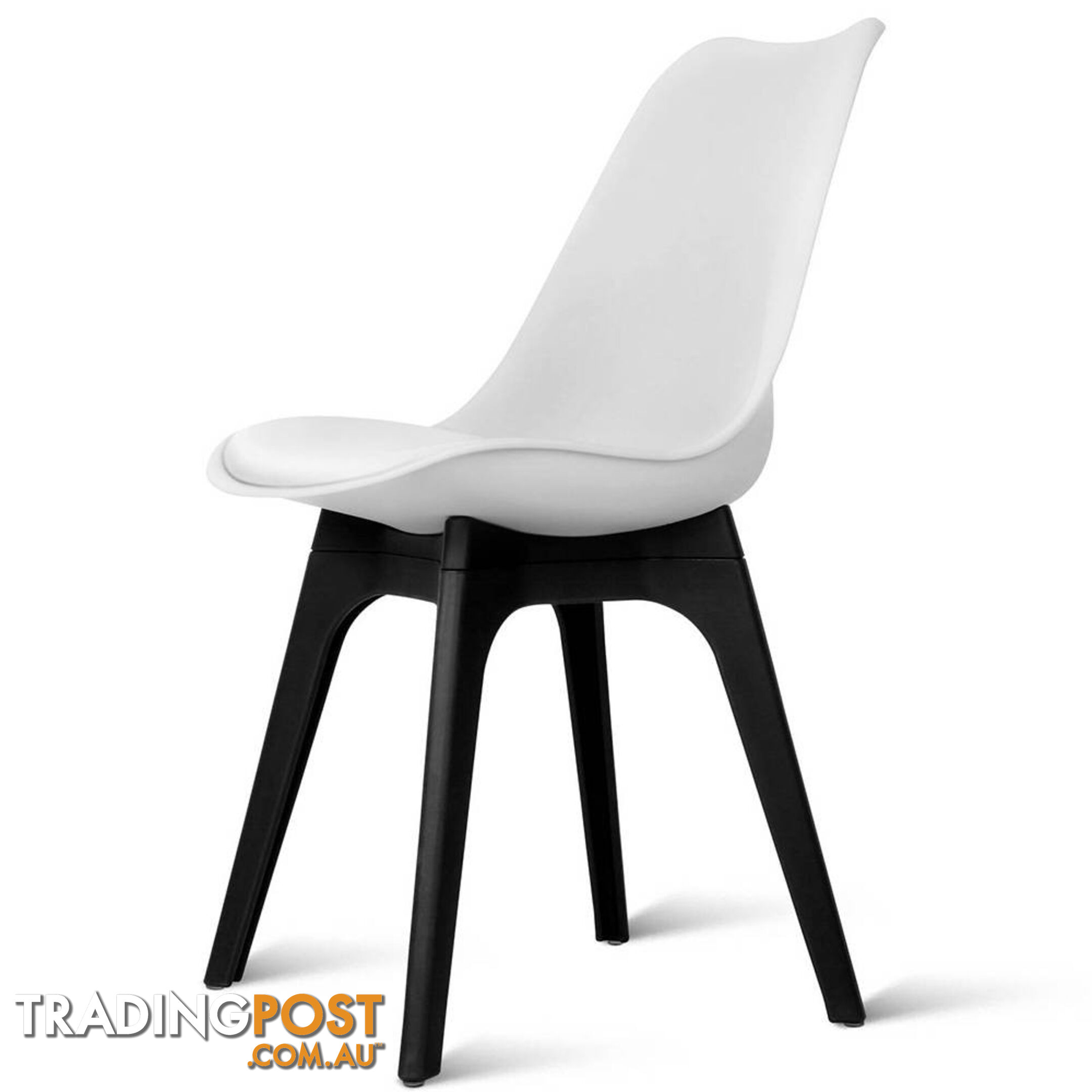 Set of 4 Replica Tolix Dining Chair Steel Gunmetal