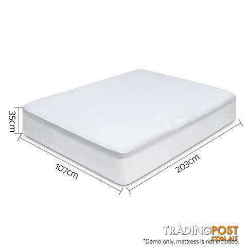 Waterproof Bamboo Mattress Protector - Queen