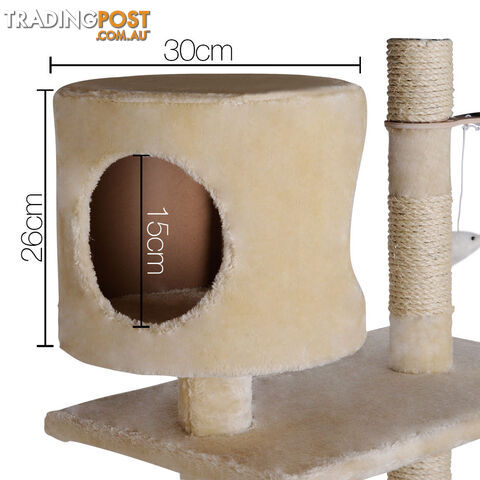 Large Cat Tree 170cm Beige