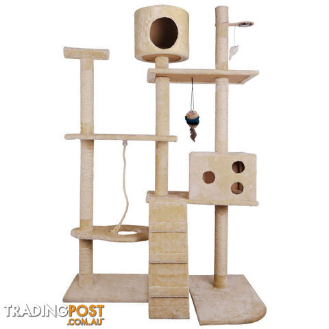 Large Cat Tree 170cm Beige