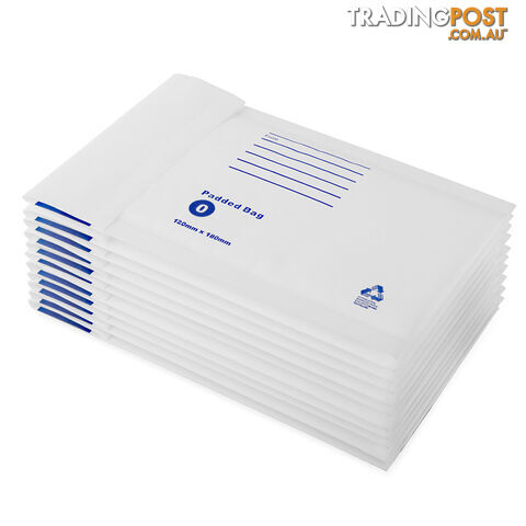 Set of 200 Bubble Padded Mailer Bag - 160mm x 230mm