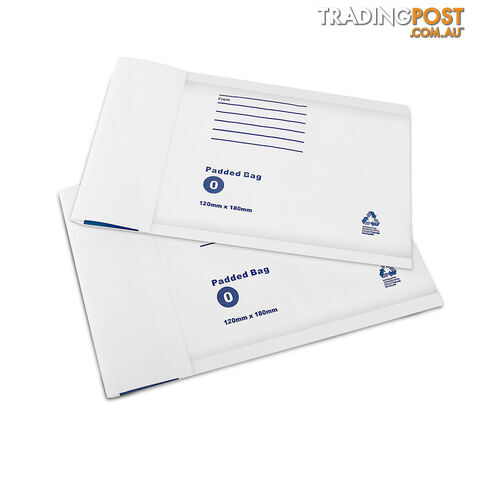 Set of 200 Bubble Padded Mailer Bag - 160mm x 230mm