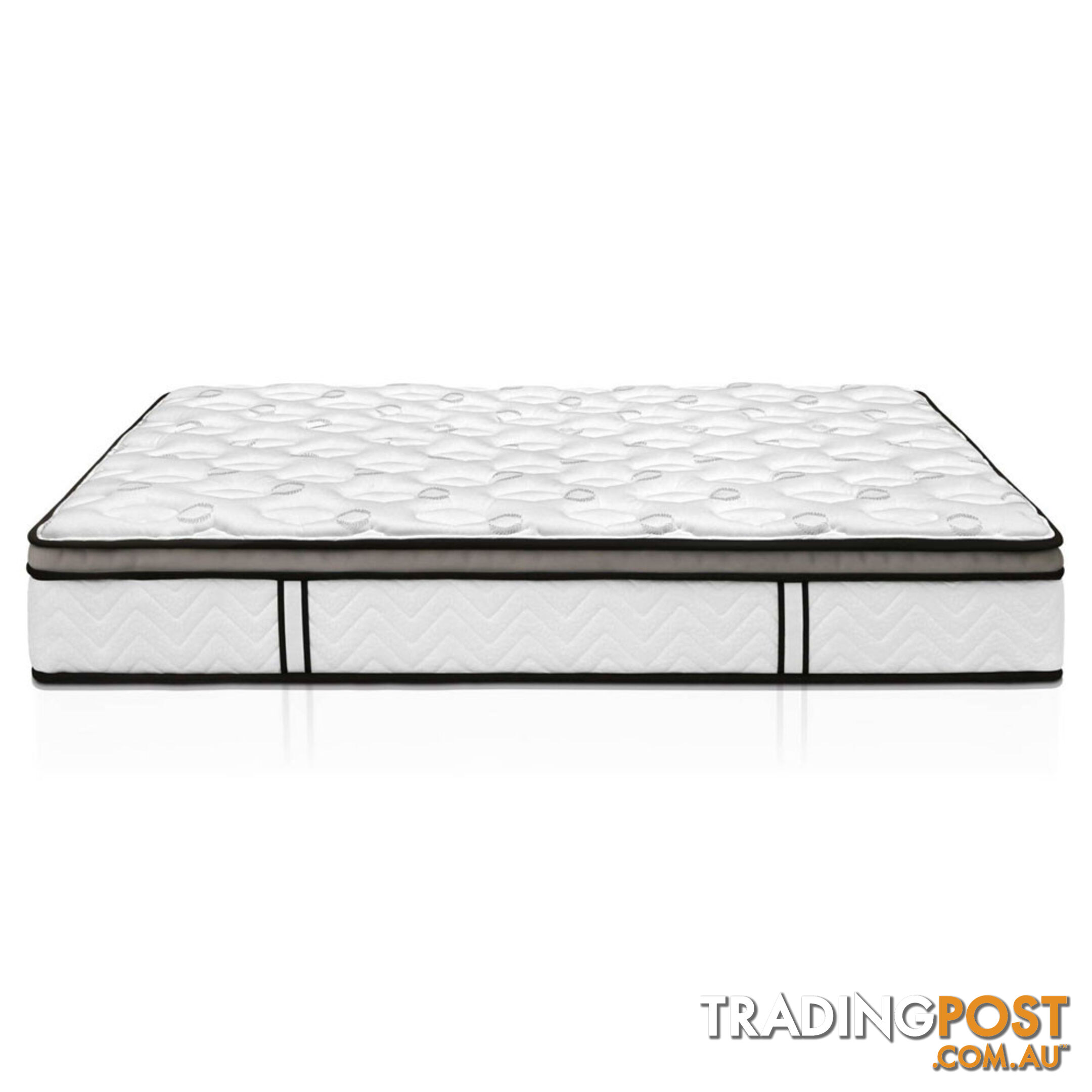 Latex Euro Top Pocket Spring Mattress Back Support Double