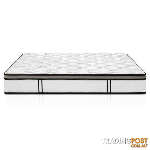 Latex Euro Top Pocket Spring Mattress Back Support Double