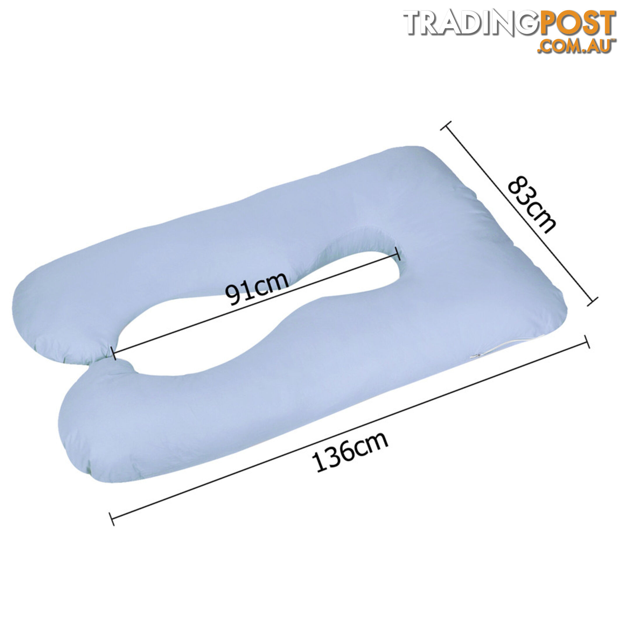 Nursing Support Pillow Feeding Baby Cushion Blue