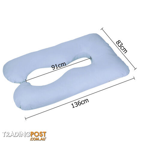 Nursing Support Pillow Feeding Baby Cushion Blue