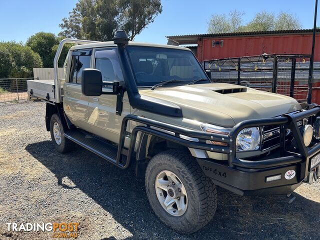 2017 Toyota Landcruiser VDJ79 Dual Cab Ute Manual