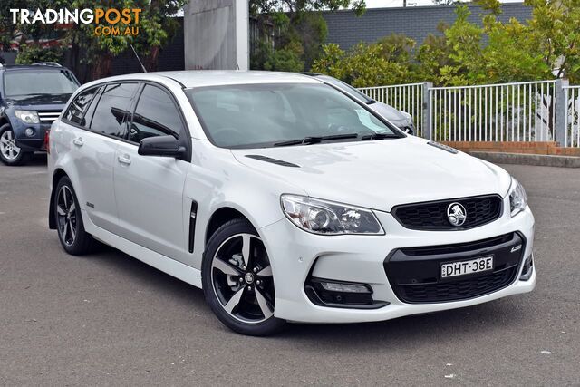 2016 HOLDEN COMMODORE SS Black VF Series II WAGON