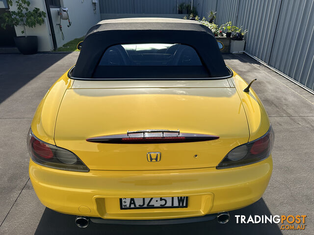 2000 Honda S2000 AP1 Convertible Manual