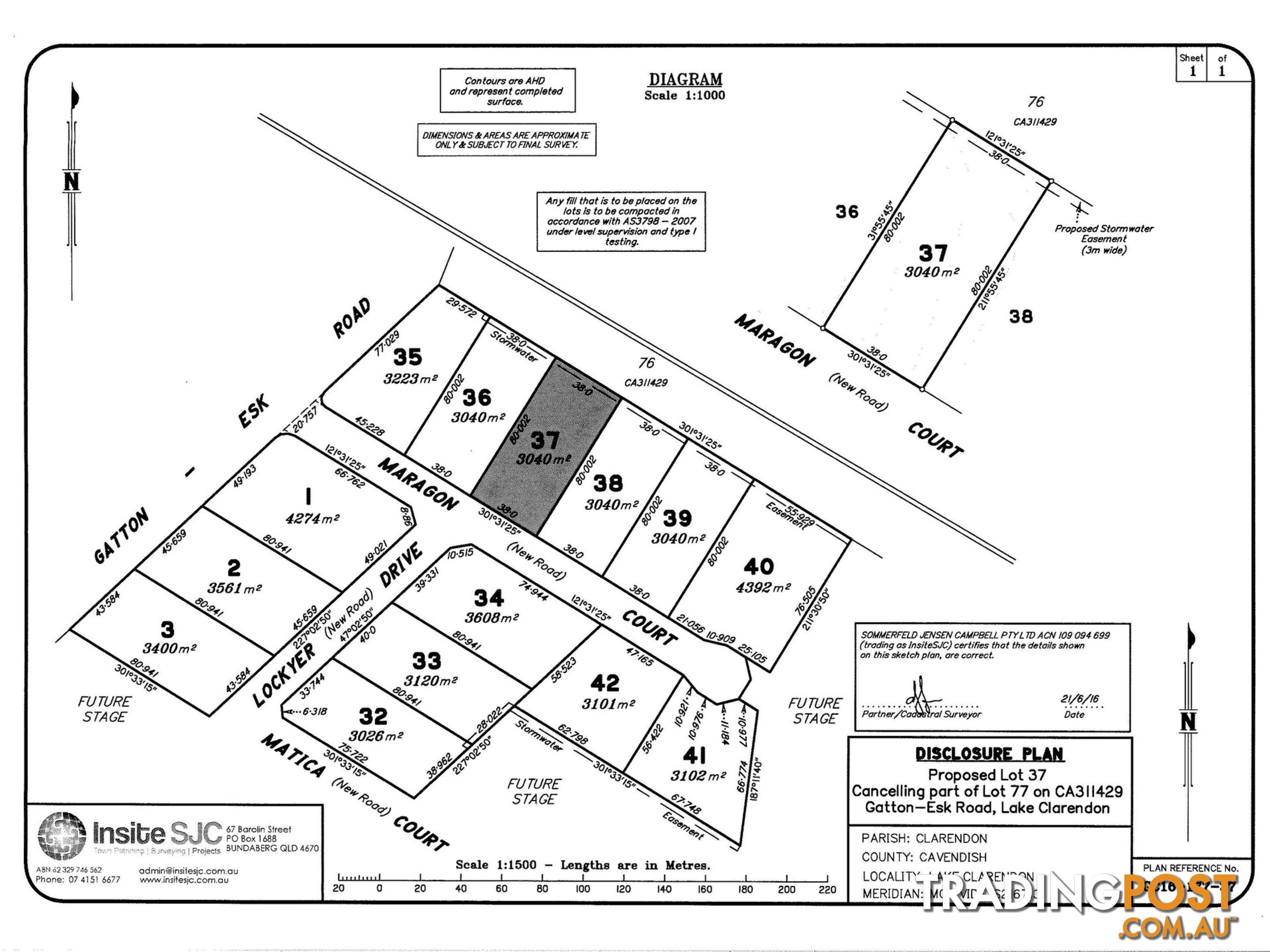 Lot 37 Maragon Court ADARE QLD 4343