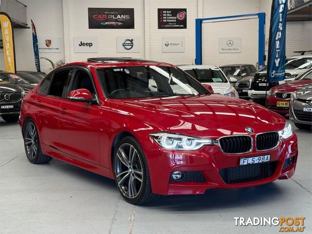 2017 BMW 3 20IMSPORT F30LCI 4D SEDAN