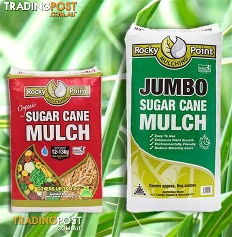 Organic Sugar Cane Mulch Jumbo 